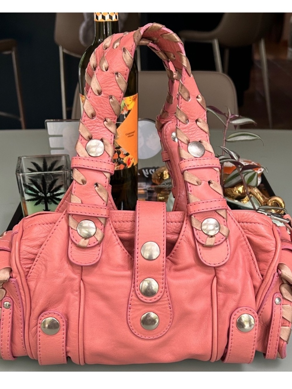 Chloe Silverado Pink Bag Vintage